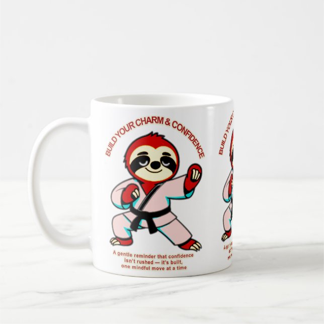 disziplinierte Energie Kaffeetasse (Links)