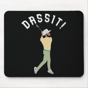 Dit! Lustiger Golf-Mannolo Lustiges Golf-Geschenk Mousepad