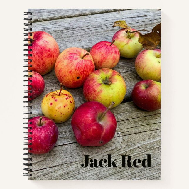 Ditch Apples Notebook Notizbuch (Vorderseite)