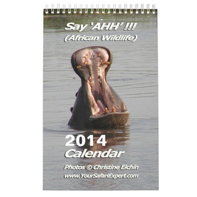 Dites "AHH" ! ! ! - Calendrier africain 2014 1-Pg (Protection)