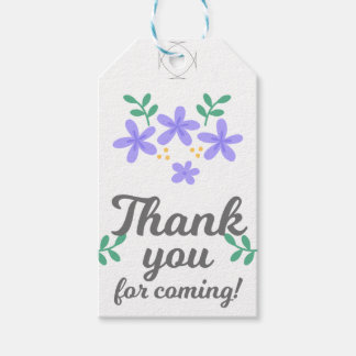 Dites "Merci" en style avec étiquette cadeau uniqu