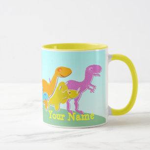 Dites Rawr ! Tasse nommée de dinosaures