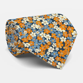 Ditsy Blume Pattern Krawatte