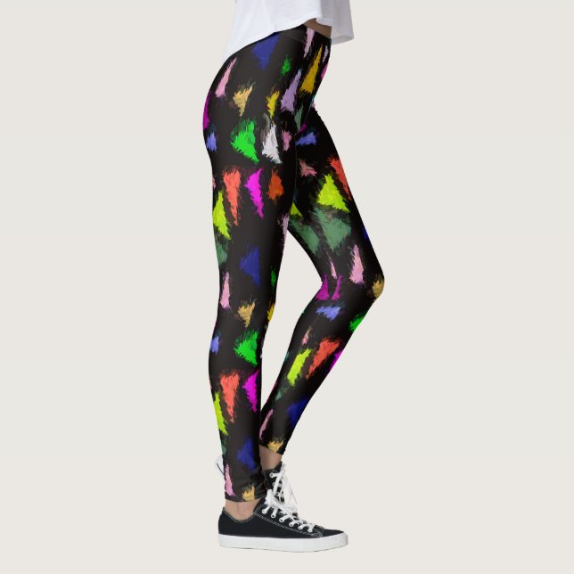 Ditsy Dreiecke Leggings (Rechts)