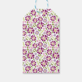 Ditsy floral geschenkanhänger