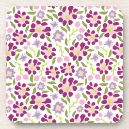 Ditsy floral getränkeuntersetzer