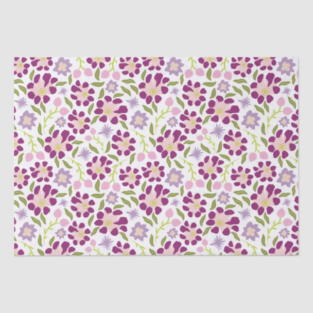 Ditsy floral seidenpapier (Vorderseite)