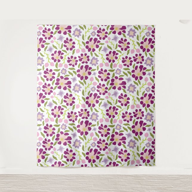 Ditsy floral wandteppich (Vorderseite)