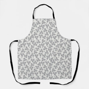 Ditsy Florals in Grau Schürze