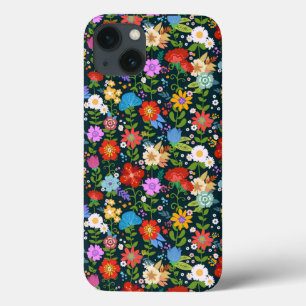 Ditsy-nahtlose Blume Muster-13554 Case-Mate iPhone Hülle