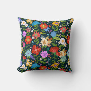 Ditsy-nahtlose Blume Muster-13554 Kissen