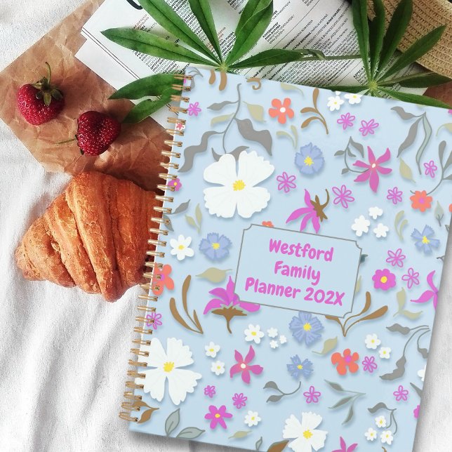 Ditsy Pop Floral Art Personal Family Planner Planer (Von Creator hochgeladen)