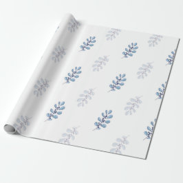 Ditsy-Schneeflocken-Muster Hintergrundtexturen Geschenkpapier