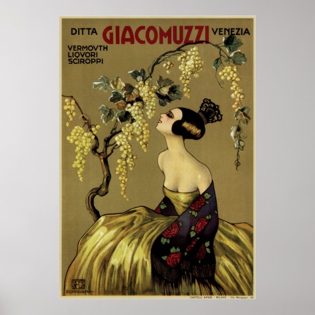 Ditta Giacomuzzi Venezia Poster (Vorne)