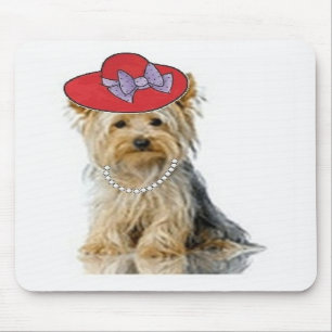 Ditzy Dogs~Original Mousepad~Yorkie Mousepad