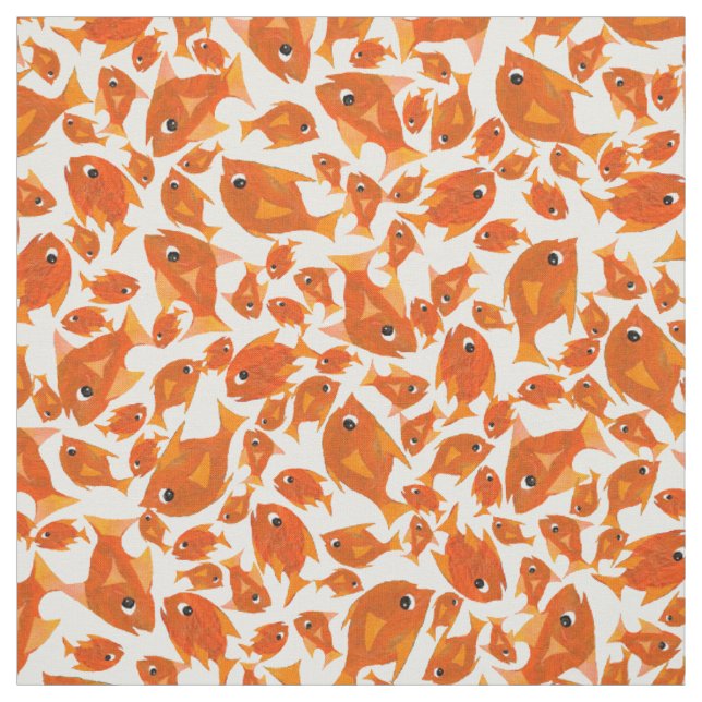 Ditzy Orange lässt Muster zu, um das Gewebe indivi Stoff (Muster)