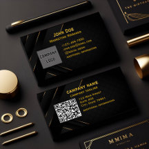 div erweiterte QR-Website Gold Front and Back