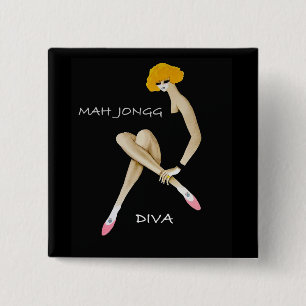 Diva-Button Milliamperestunde Jongg Button