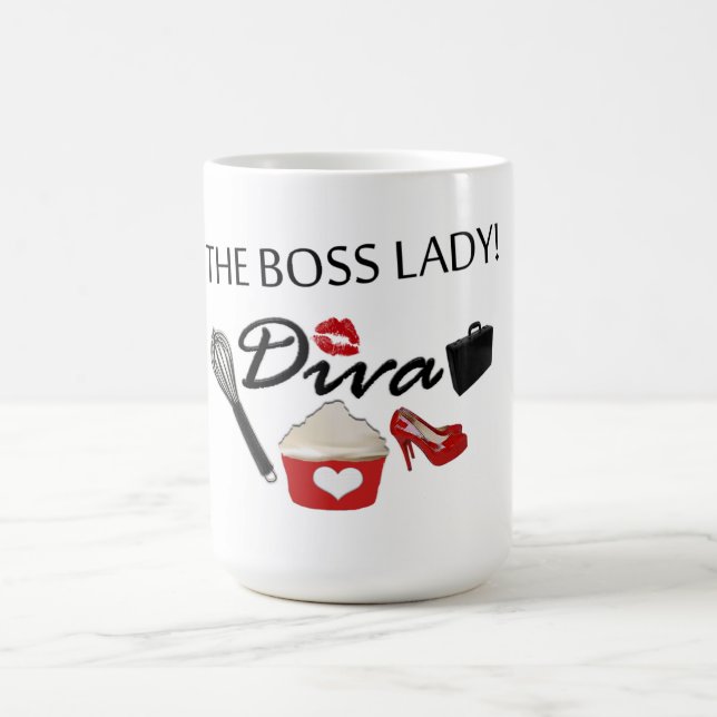 DIVA de tasse la '' de Madame café de patron" (Centre)