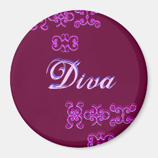 Diva Designer Name IV Magnet