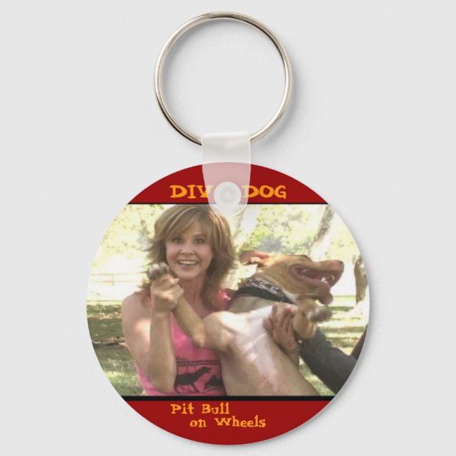 DIVA DOG Linda Blair Schlüsselanhänger (Vorderseite)