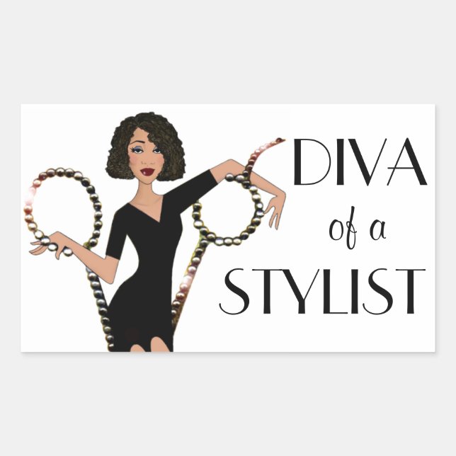 DIVA d'un Étiquette Styliste (Devant)