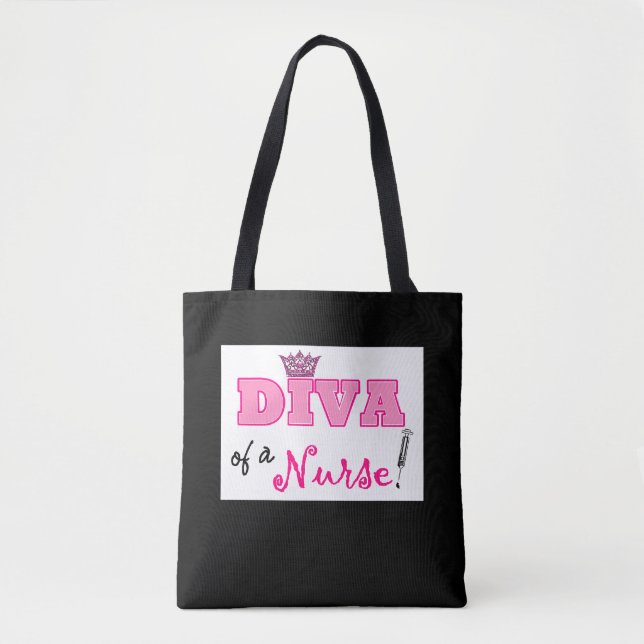 Diva einer Krankenschwester Tasche (Vorderseite)