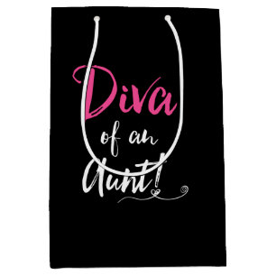 "DIVA einer Tante!" Mittlere Geschenktüte