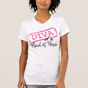 ‚DIVA‘ einer Trauzeugin T-Shirt
