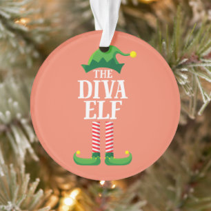 Diva Elf Matching Family Group Noël