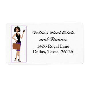 Diva Étiquettes de adresse immobiliers