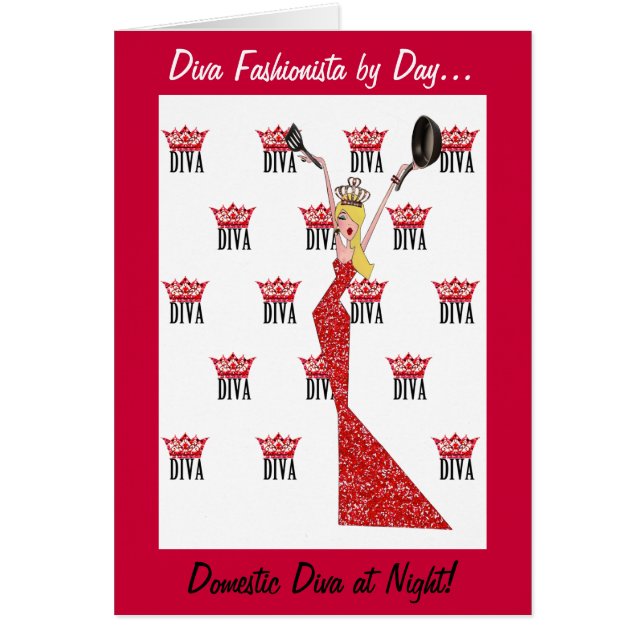Diva Fashionista by Day - Diva in der Nacht (Vorne)
