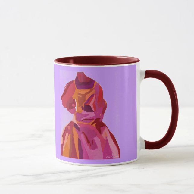 Diva Fashionista Herbstross Tasse (Rechts)