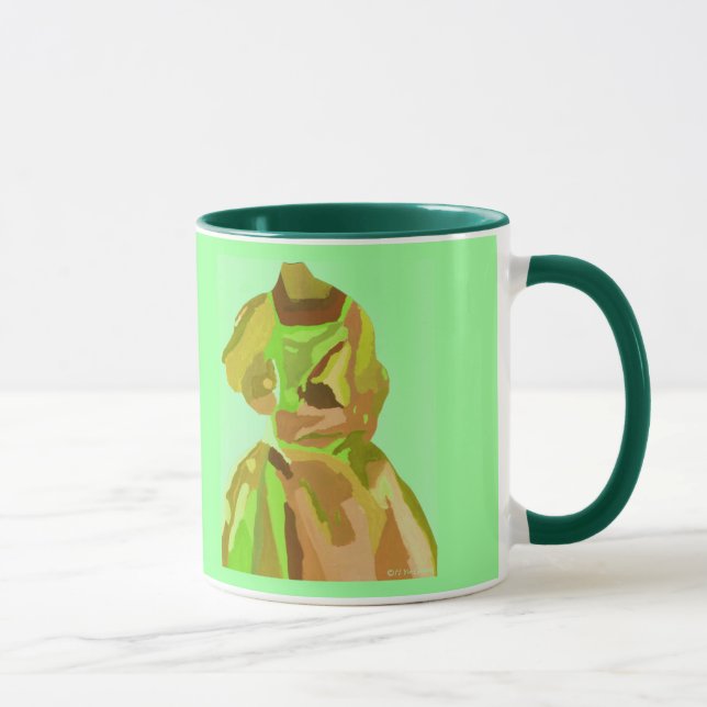 Diva Fashionista im Frühjahr Tasse (Rechts)