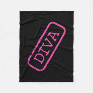 "DIVA" Fleece-Decken Fleecedecke