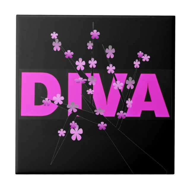 Diva Fliese (Vorderseite)