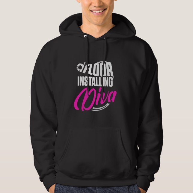 Diva Floor Installat Hoodie (Vorderseite)