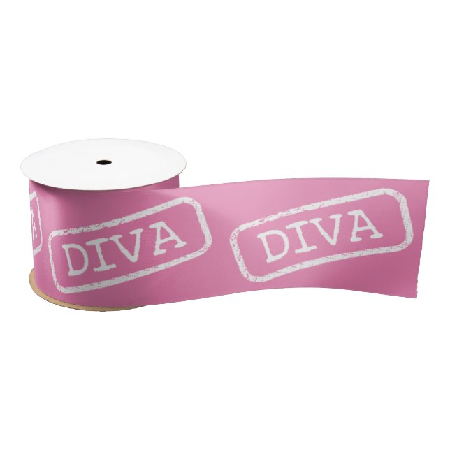 DIVA-gestanzte Ribbon Satinband (Spule)