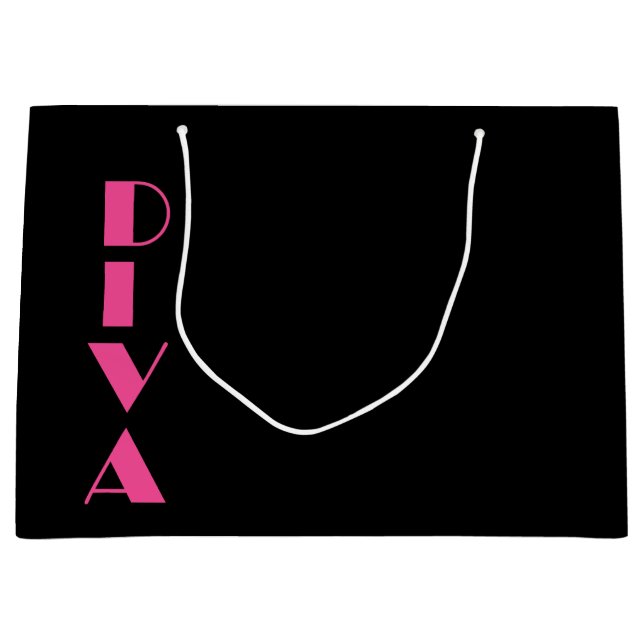 ‚DIVA‘ GROßE GESCHENKTÜTE (Vorderseite)