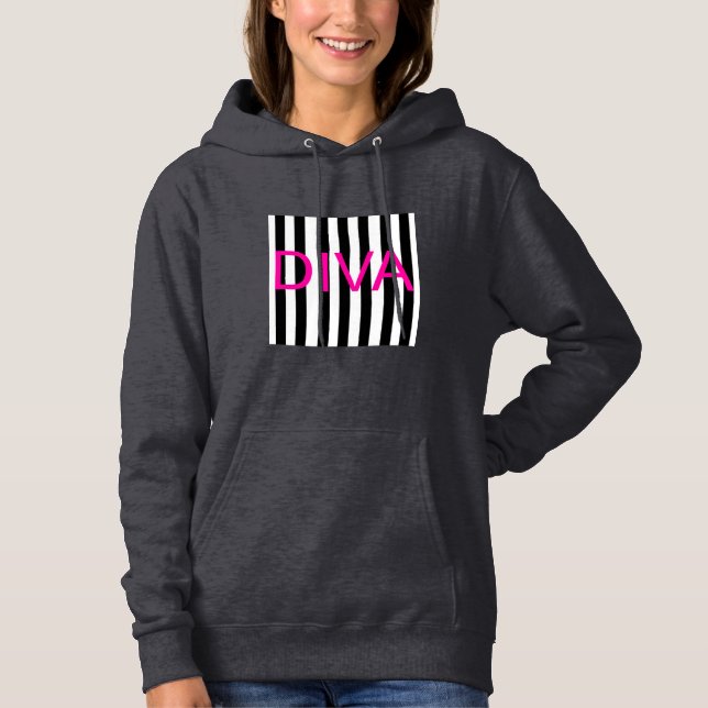 Diva hoodie Sweatshirt (Vorderseite)