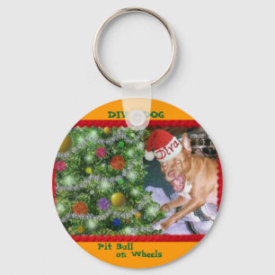 DIVA-HUND"Weihnachtskorallen-" Schlüsselanhänger