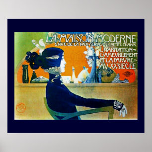 DIVA IN BLAU POSTER