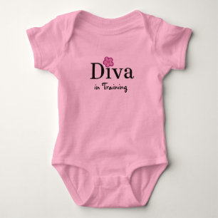 Diva in der Ausbildung Baby Strampler