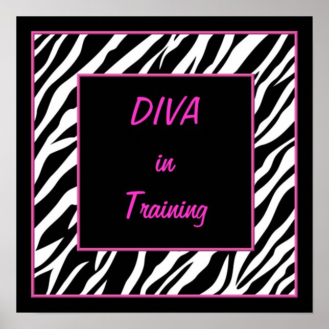 Diva in Training Poster (Vorne)
