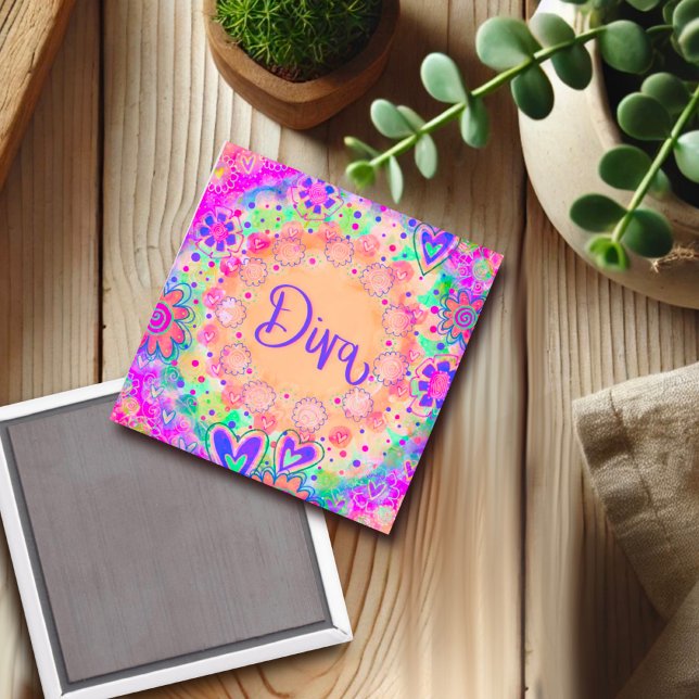 "Diva" Inspirivity Magnet (Von Creator hochgeladen)