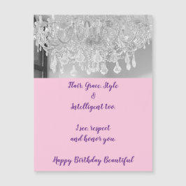 DIVA Life Flair Happy Birthday Magnetkarte