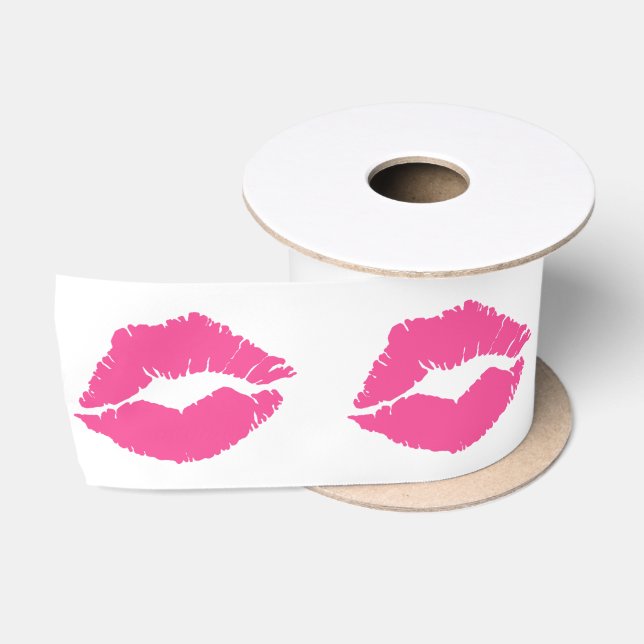 ‚Diva Lips‘ Satinband (Spule)