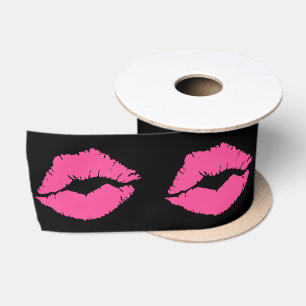 ‚Diva Lips‘ Satinband