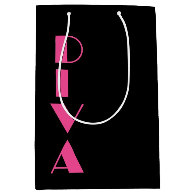 ‚DIVA‘ MITTLERE GESCHENKTÜTE (Vorderseite)