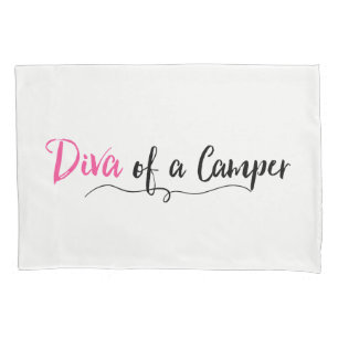 Diva of a Camper Kissenbezug